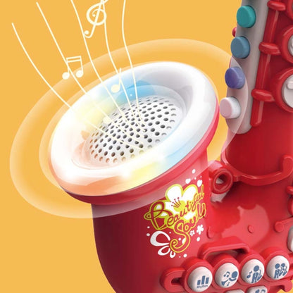 Instrument de musique de simulation de puzzle pour l'éducation précoce des enfants, 6806 Trompette-Rouge, 6806 Trompette-Bleue, 6807 Clarinette-Rouge, 6807 Clarinette-Blanche, 6805 Saxophone-Rouge, 6805 Saxophone-Vert