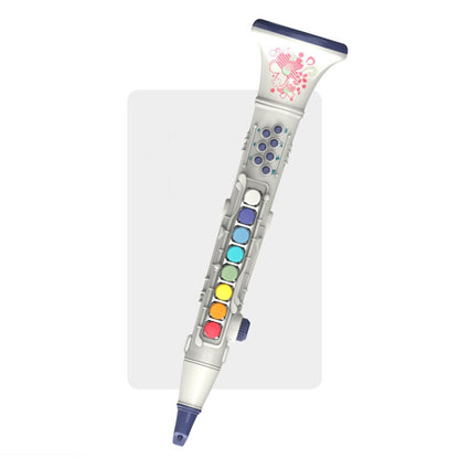 Instrument de musique de simulation de puzzle pour l'éducation précoce des enfants, 6806 Trompette-Rouge, 6806 Trompette-Bleue, 6807 Clarinette-Rouge, 6807 Clarinette-Blanche, 6805 Saxophone-Rouge, 6805 Saxophone-Vert