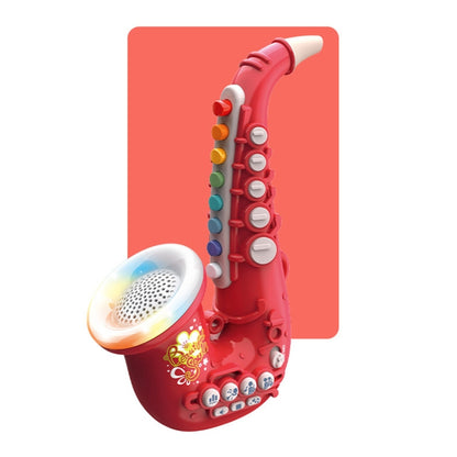 Instrument de musique de simulation de puzzle pour l'éducation précoce des enfants, 6806 Trompette-Rouge, 6806 Trompette-Bleue, 6807 Clarinette-Rouge, 6807 Clarinette-Blanche, 6805 Saxophone-Rouge, 6805 Saxophone-Vert