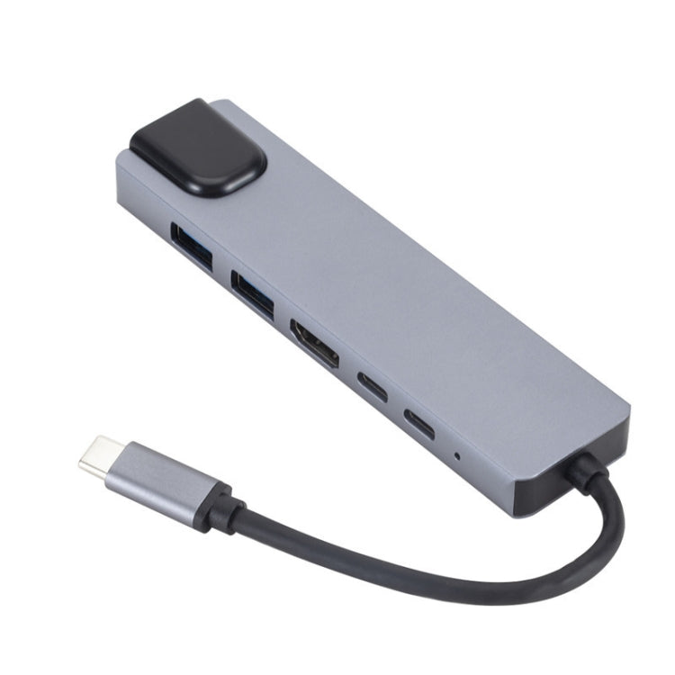 6 in 1 USB3.1 Type-C to HDMI+RJ45 Docking Station for Nintendo Type-C Docking Station, 6 in 1