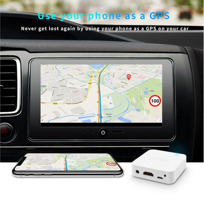 MiraScreen Car Multimedia Display Device Dongle Audio Video Miracast WiFi Mirror Box, Support Andriod and iOS, AV and HDTV Ports