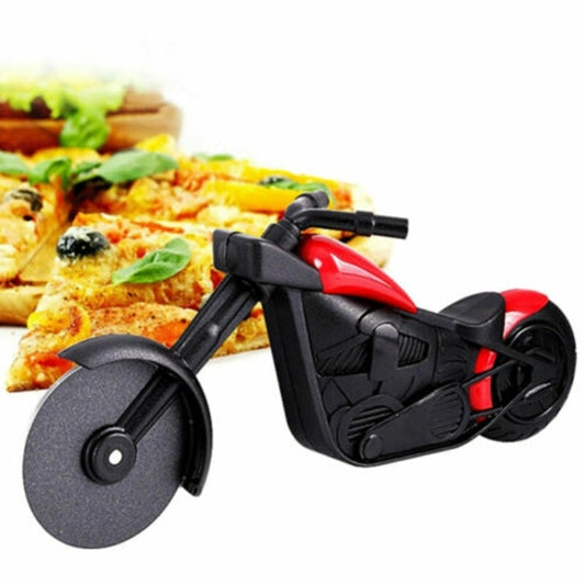 Coupe-pizza en forme de moto en acier inoxydable, outil de découpe de pizza, moto
