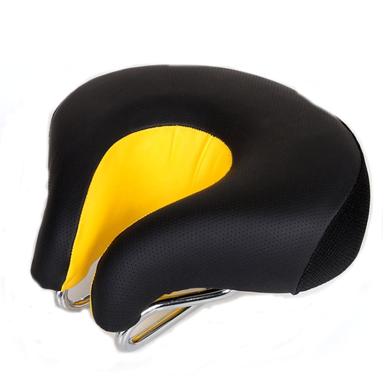 Noseless Bicycle Saddle Mountain Bike Thickened  Soft Cushion, Yellow, Red, Green, Blue, Black