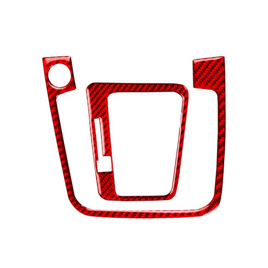 Zestaw 2 naklejek na panel zmiany biegów do Volkswagena Magotan/CC z kierownicą po lewej stronie