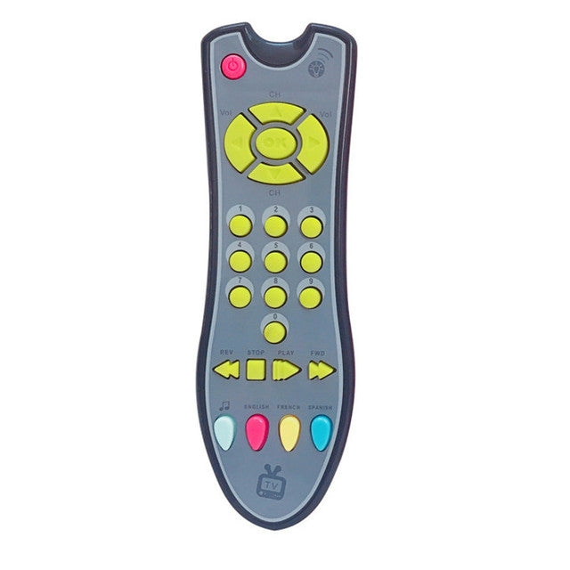 Télécommande de télévision musicale simulée Jouets éducatifs précoces Machine d'apprentissage électrique Jouet pour bébé