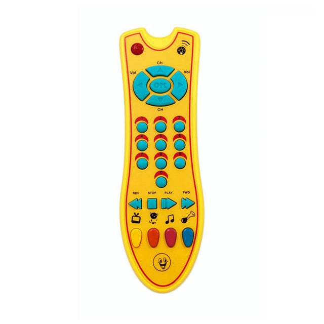 Télécommande de télévision musicale simulée Jouets éducatifs précoces Machine d'apprentissage électrique Jouet pour bébé
