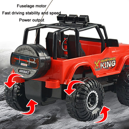 Jouets de voiture électrique télécommandée pour enfants avec chargement USB, Cabriolet Camouflage, Cabriolet Rouge, Buggy Rouge, Buggy Vert, Buggy Bleu