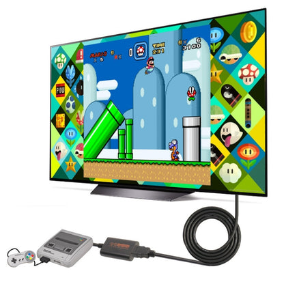 720P Retro Game Console Video Converter HDMI Converter for NGC/N64/SNES/SFC