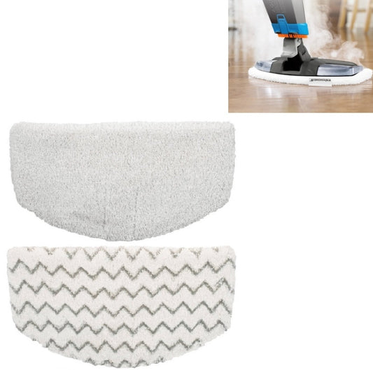 Accessoires de Housse en Tissu pour Balai Vapeur Bissell 1940/1440, 1 Rayure+1 Blanc, Rayure Unique, Blanc Unique
