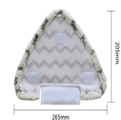 2 PCS housse de vadrouille triangulaire en microfibre pour balai vapeur Shark
