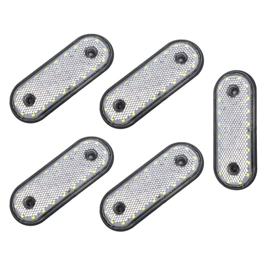 5 PCS MK-095 12/24V 20 LED Feux Latéraux Universels pour Camion Feux Arrière de Remorque, MK-095, MK-095 Jaune