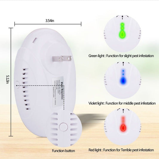 DC-9007 Ultrasonic Mosquito Repellent Portable Insect Repellent