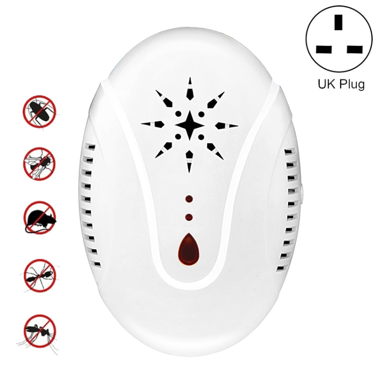 DC-9007 Ultrasonic Mosquito Repellent Portable Insect Repellent, US Plug, UK Plug, EU Plug