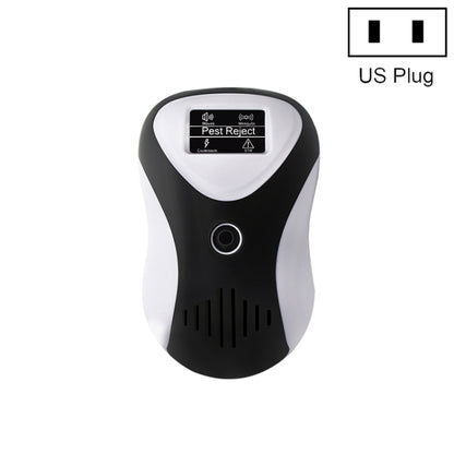 DC-9017A Ultrasonic Mouse Repeller Energy-Saving Silent Insect Repeller Multifunctional Mosquito Repellent And Insect Repellent, Black+US Plug, Black+EU Plug, Black+UK Plug