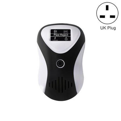 DC-9017A Ultrasonic Mouse Repeller Energy-Saving Silent Insect Repeller Multifunctional Mosquito Repellent And Insect Repellent, Black+US Plug, Black+EU Plug, Black+UK Plug