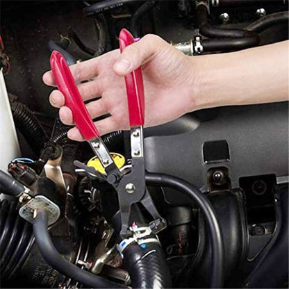 Straight Throat Tube Bundle Clamp Auto Repair Water Pipe Clamp Pliers, Straight Throat Tube Pliers