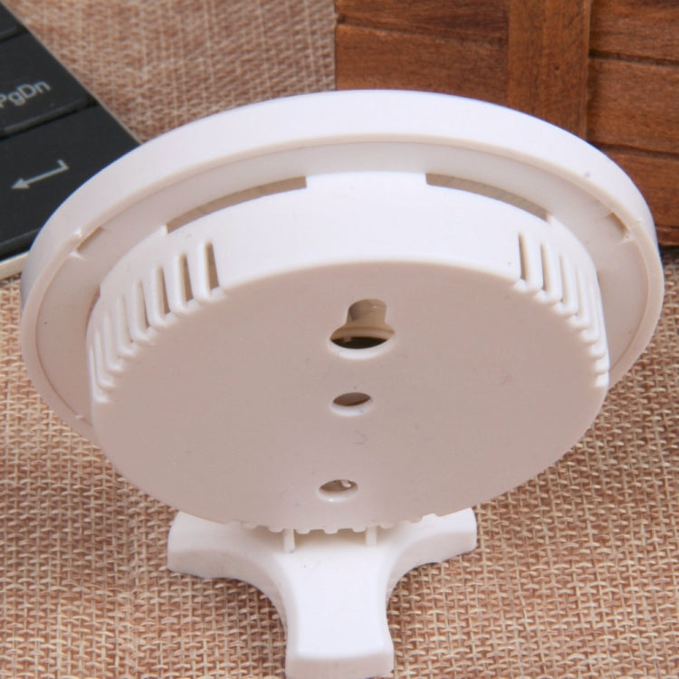 TH108 Mini Round Clock-shaped Indoor Outdoor Hygrometer Humidity Thermometer Temperature Meter, Random Color Delivery, TH108