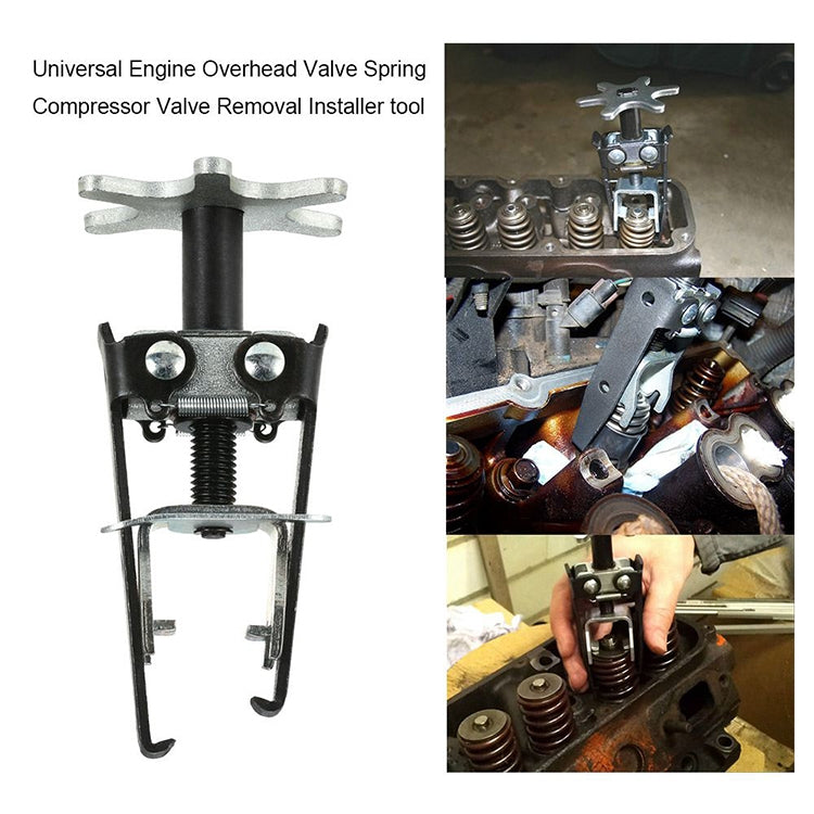 Compresseur de ressort de soupape universel pour moteur avec culbuteur, outil de démontage et d'installation de soupapes, compresseur de ressort de soupape