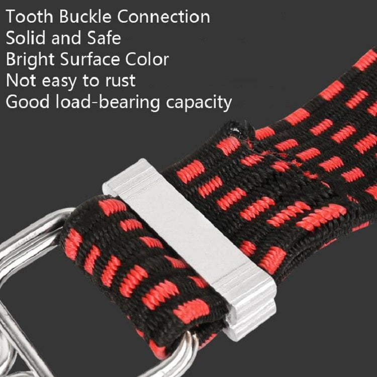 Bicycle Binding Rope Widening And Thickening Multi-Purpose Elastic Elastic Luggage Rope Shelf Rope, 0.5m, 1m, 2m, 3m, 4m