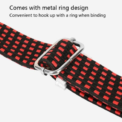 Bicycle Binding Rope Widening And Thickening Multi-Purpose Elastic Elastic Luggage Rope Shelf Rope, 0.5m, 1m, 2m, 3m, 4m