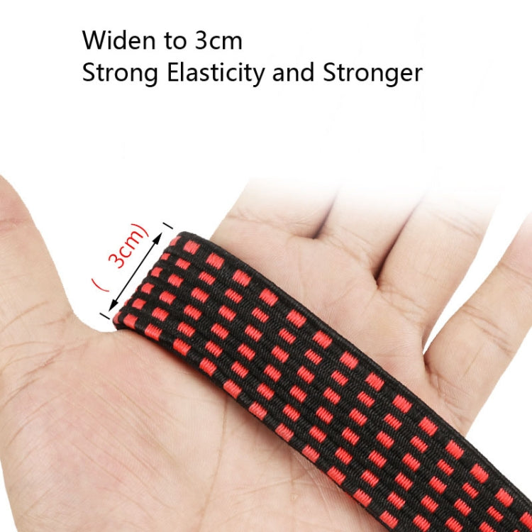 Bicycle Binding Rope Widening And Thickening Multi-Purpose Elastic Elastic Luggage Rope Shelf Rope, 0.5m, 1m, 2m, 3m, 4m