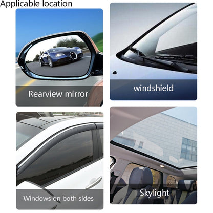2 PCS Glass Rain Repellent Cleaner Wiper Car Windshield Rain Repellent Cleaner Car Supplies, Rain Repellent, Oil Film Removal