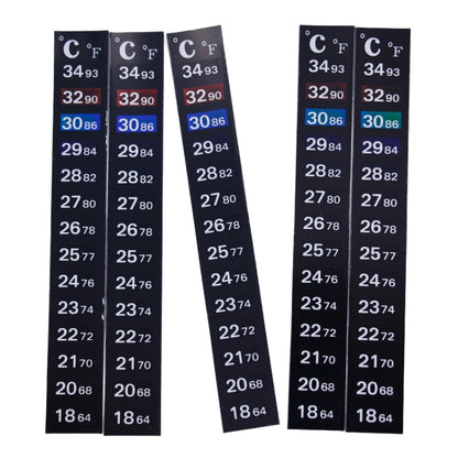 Digital Aquarium Fish Tank Fridge Thermometer Sticker Temperature Measurement Sticker, Aquarium Temperature Measurement