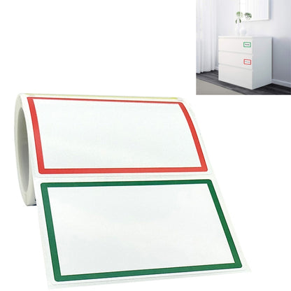 A-131 Name Label Stickers, 150 PCS/Roll 88x58 mm, 300 PCS/Roll 88x58 mm