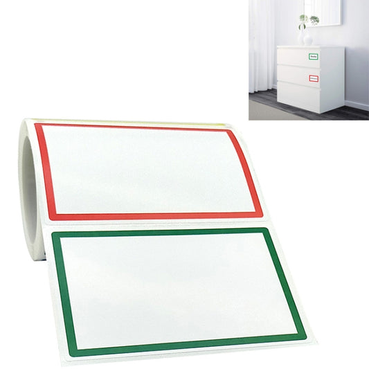 A-131 Name Label Stickers, 150 PCS/Roll 88x58 mm, 300 PCS/Roll 88x58 mm