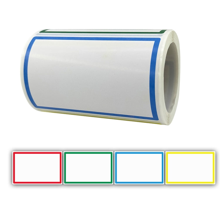 A-131 Name Label Stickers, 150 PCS/Roll 88x58 mm, 300 PCS/Roll 88x58 mm
