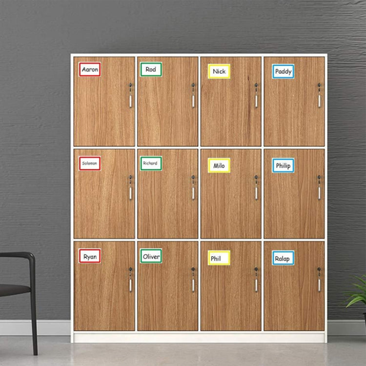 A-131 Name Label Stickers, 150 PCS/Roll 88x58 mm, 300 PCS/Roll 88x58 mm