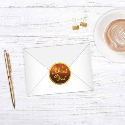 Sticker Baking Decoration Gift Wrapping Label, Gold