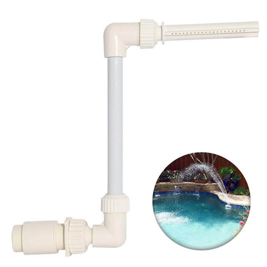 K-210 Accessoires de décoration pour piscine Fontaine cascade réglable en hauteur et direction pour piscine, Accessoires de fontaine cascade