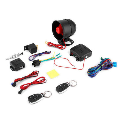 8pcs /Set Car Alarm Remote Control Alarm With Alarm Horn, TSK-100-253