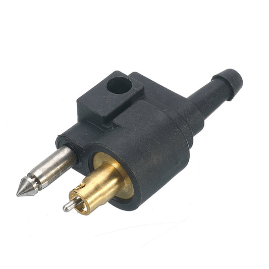 Outboard Engine Fuel Line Connector Fits 1/4 Hose Line For Yamaha Outboard Motor Fuel Pipe 6mm Male, Male Connector