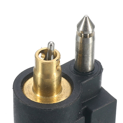 Outboard Engine Fuel Line Connector Fits 1/4 Hose Line For Yamaha Outboard Motor Fuel Pipe 6mm Male, Male Connector