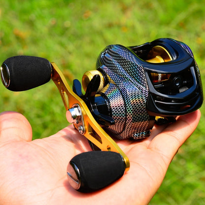 PROBEROS Metal Drop Wheel 18+1 Axis Lure Fish Wheel, Style:, DW132PL Left Hand, DW132SR Right Hand, DW132WR Right Hand, DW132WL Left Hand, DW132PR Right Hand