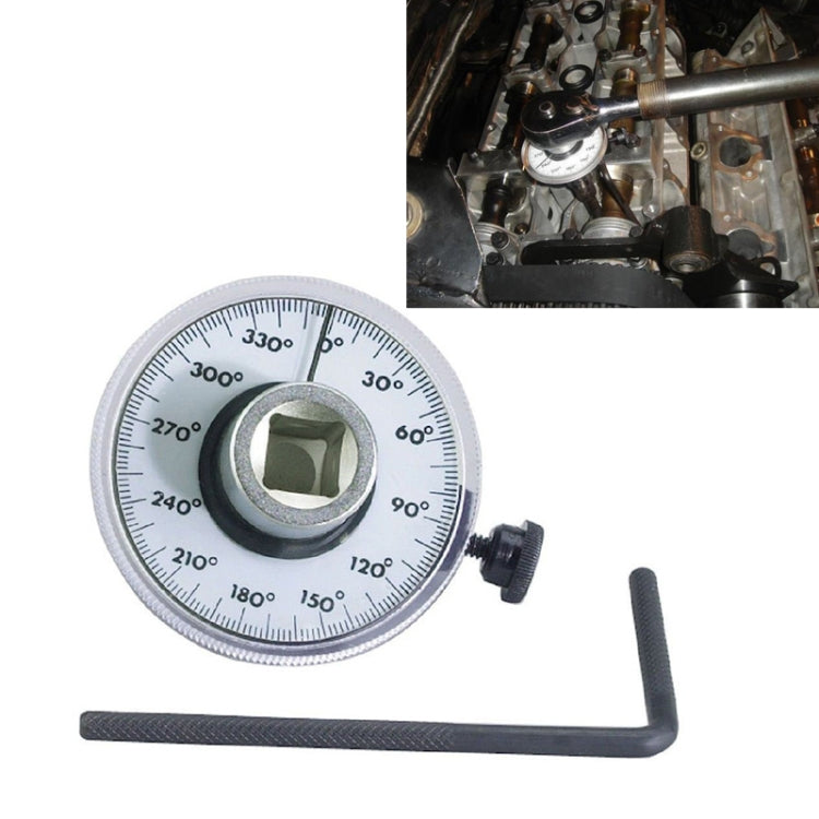 Jauge d'angle de couple à entraînement réglable de 1/2 pouce, kit d'outils de garage automatique, CYS-206