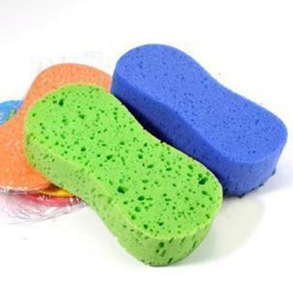 10 PCS Honeycomb Car Wash Sponge Large Vacuum Compression Sponge Car Beauty Waxing Tool, Car Washing Sponge