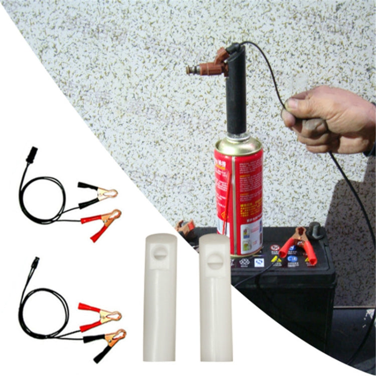 Manuel d'entretien de lave-auto Outil de nettoyage de buse de pulvérisation de carburant Entretien moteur Dispositif de lavage d'injecteur de carburant Nettoyage du système de carburant, C2-0013