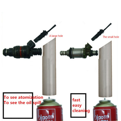 Manuel d'entretien de lave-auto Outil de nettoyage de buse de pulvérisation de carburant Entretien moteur Dispositif de lavage d'injecteur de carburant Nettoyage du système de carburant, C2-0013