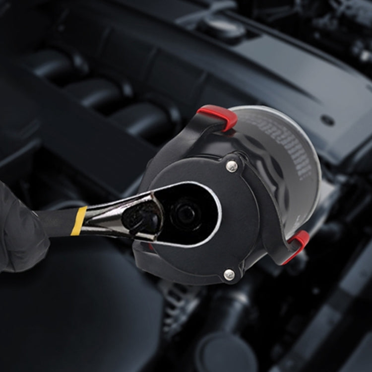 Outils de réparation automobile Clé à filtre à huile avec outil de démontage à 3 mâchoires pour voitures Outil de démontage de filtre interface 3/8 pouce, 3/8 pouce