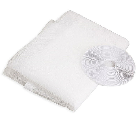 DIY Fly Mosquito Bug Mesh Window Screen Self-adhesive Anti-mosquito Net, Window Screen 13X15cm, Window Screen 15X20CM