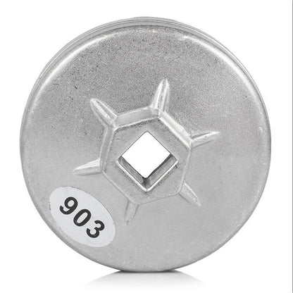 Clé démonte-filtre à huile en aluminium 74 mm à 14 cannelures pour BMW AUDI Benz, 903