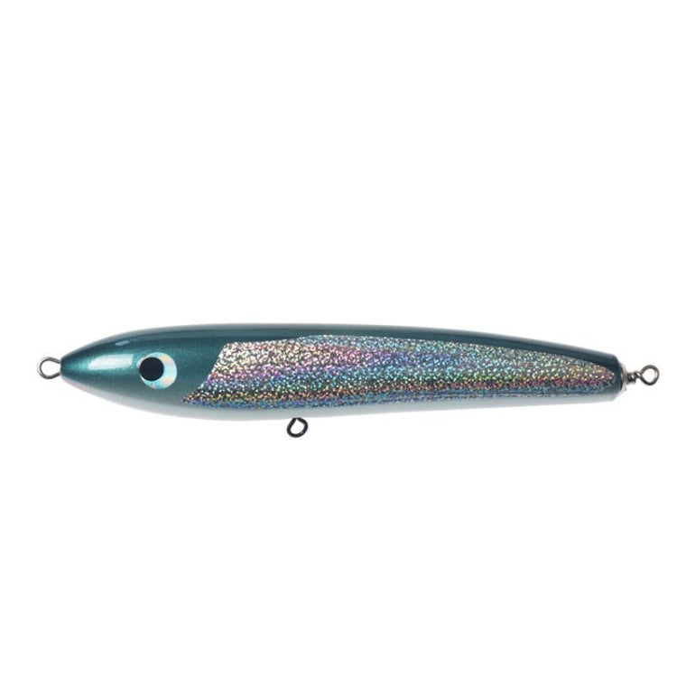 Schwimmender Wasserholz-Handgemachter Großer Bleistift, Tiefsee-Bootsangelwelle, liegender Thunfischköder, 120g 22cm
