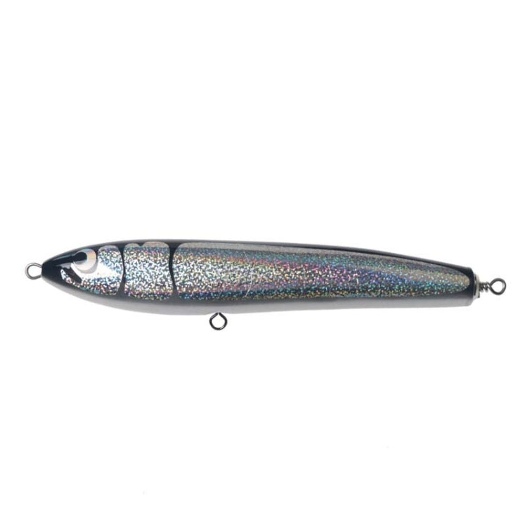 Schwimmender Wasserholz-Handgemachter Großer Bleistift, Tiefsee-Bootsangelwelle, liegender Thunfischköder, 120g 22cm