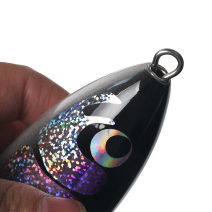 Schwimmender Wasserholz-Handgemachter Großer Bleistift, Tiefsee-Bootsangelwelle, liegender Thunfischköder, 120g 22cm