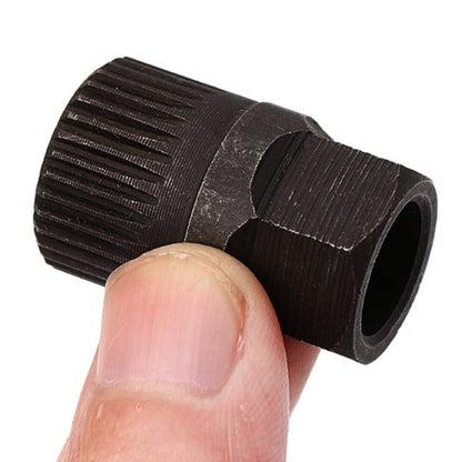 Outils de dépose et de pose de poulie roue libre d'alternateur à embrayage cannelé, douille de pose