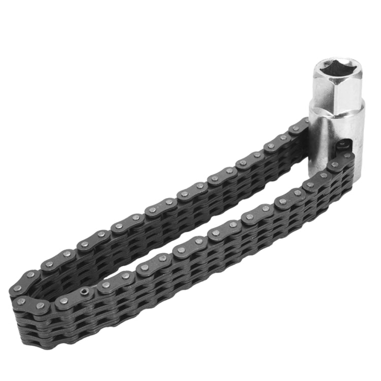 Clé à chaîne pour filtre à huile, extracteur réglable pour outil de réparation automobile, 52 sections, 44 sections