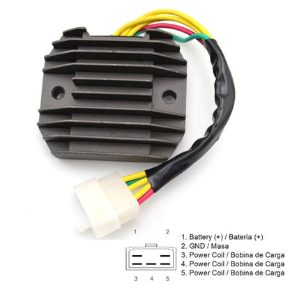 2005.2 Motorcycle Rectifier For Kawasaki / Yamaha XVZ1300 A, 2005.2